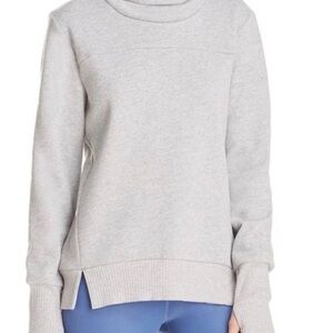 ALO Yoga Hazy Funnel Neck  Pullover Sweatshirt Size XS